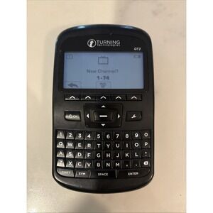 Turning Technologies QT2 Clicker - With‎ Batteries Included Turns On- Not Tested